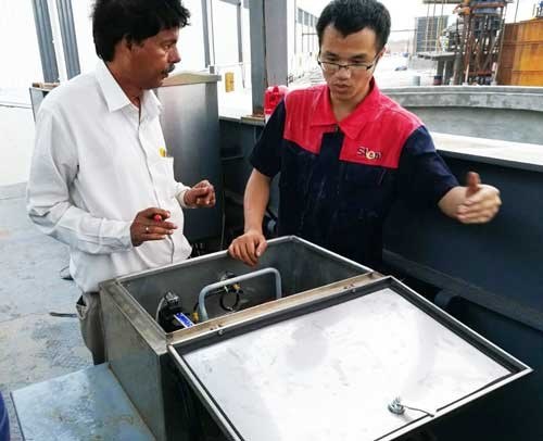 印度长石总包项目安装调试成功