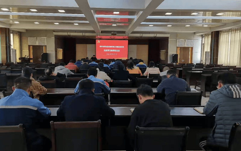 公司直属党总支召开党史学习教育动员会
