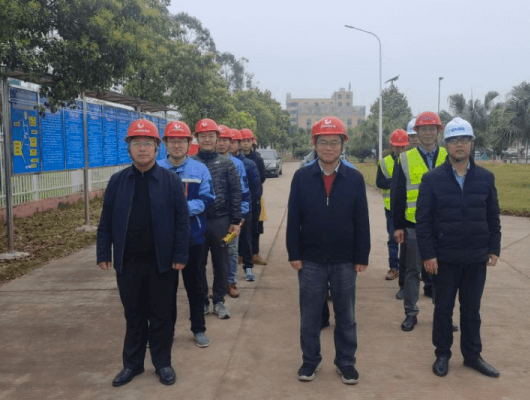 公司隆重举行年产600台智能选矿设备改扩建项目一期工程开工仪式